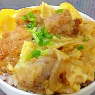 残り物の唐揚げで☆唐揚げ丼